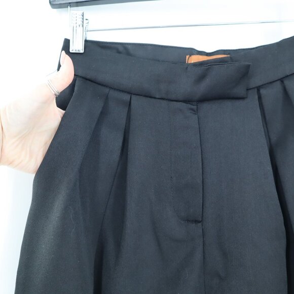 Beige Botany Ankle Tie Trousers Women S Black Classic Career Slouchy Work NWT - Picture 6 of 13